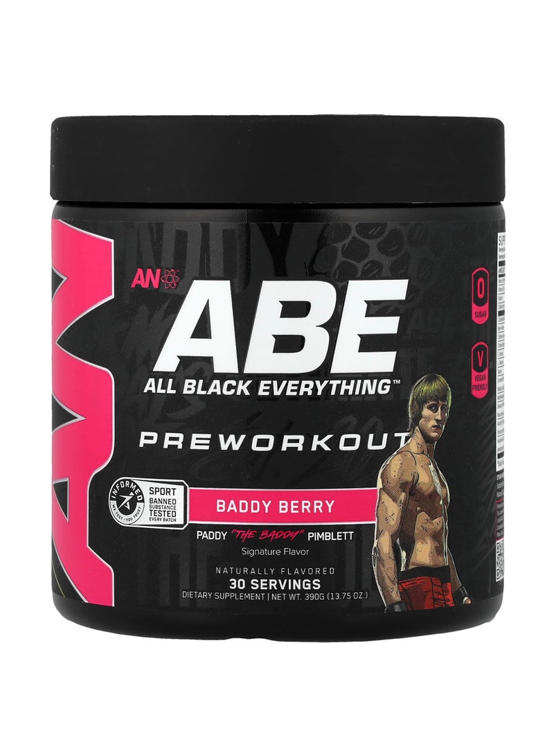 Pre-Workout, Baddy Berry, 13.75 oz (390 g)